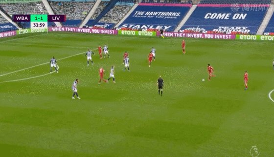 【英超】阿利松补时头球绝杀！利物浦2比1客胜西布朗